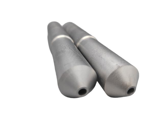 Rodas em forma de T de carburo de tungstênio de duas extremidades com um único buraco de refrigerante
