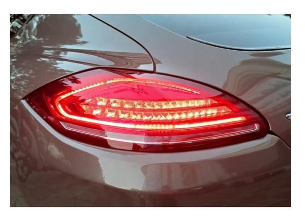OE Standard Voltage LED Taillights For 2010-2016 Porsche Paramera Upgraded Smoked Black