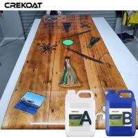 Contra arranhões de desgaste Deep Pour Epoxy Resin For Art Pieces Countertops duráveis