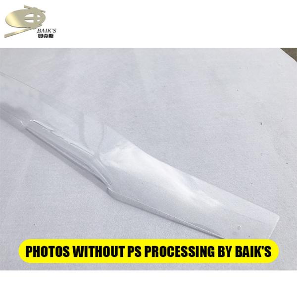 Clear Car Bonnet Guards Double Cab 2016-2020 Car Bug Deflector For Toyota LC71 73 74