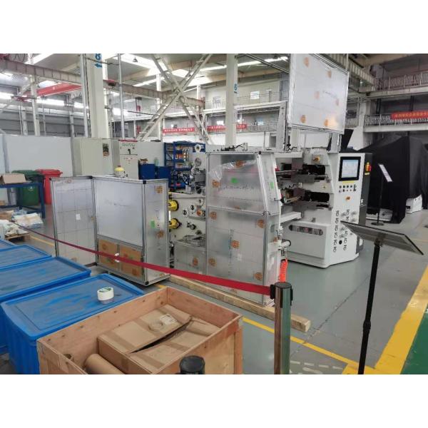 máquina de Rewinder de la cortadora de 6mA 500m m 380V 60Hz, máquina el rebobinar de la película plástica