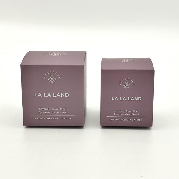 Paperboard Packaging Box Printing Aromatherapy Scented Candle Gift Box For Small Jars