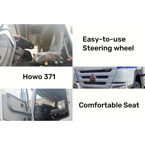 TITAN 371HP Howo 6x4 Used howo Dump Truck for Sale