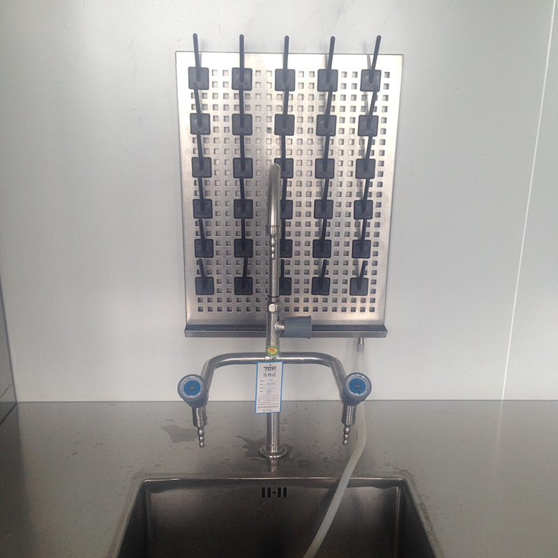 Heavy Duty 304 Stainless Steel Pegboard Multifunctional Wall Mounted Lab Drying Rack