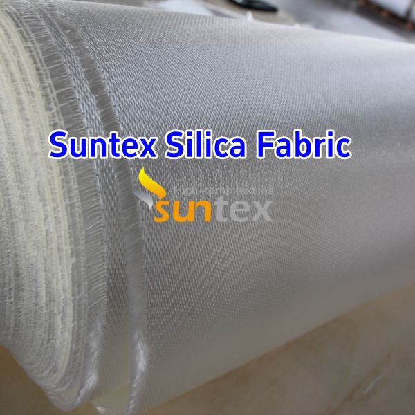 1700℃ High Purity Silica Fabric 96% SiO2 Fire Resistant Industrial Thermal Insulation Cloth Suntex Factory Supply