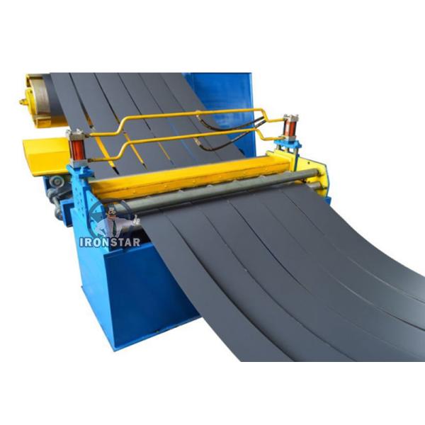 “11 Strips 0.3-0.8mm Thin Sheet Metal Slitting Machine Recoil Machine for Roll Forming Line Automatic Steel Coil Slitting and Rewinding Equipment High Precision Processing Line”