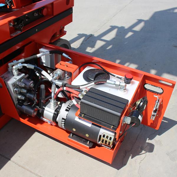 Самоходные электрические воздушные работы Мобильный ножничный подъемник 4 м 6 м 8 м Высота с сертификацией CE