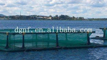 En el caso de las redes de pesca de mar, el uso de las redes de pesca de alta densidad (HDPE) es de 4 a 200 metros cuadrados