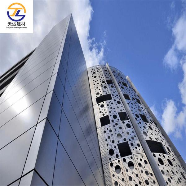 Aluminum Cabinet Sheet ACP 4mm Interior Metal Wall Cladding With Black Groove/T-Shaped Carrier System