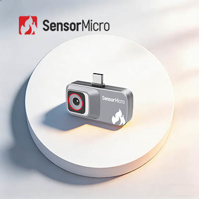 Smartphone-compatible 25Hz 256×192/12μm Infrared Thermal Imaging Module Plug-in Thermal Camera