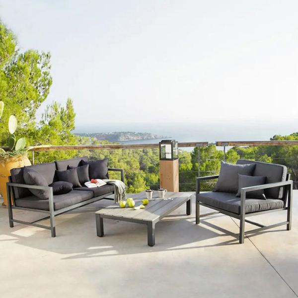 Swimming Pool Furniture Outdoor Modern Customized Garden Sofa Set Furniture L Shape