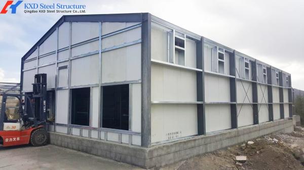 Steel Structure Broiler Chicken House with Automated Feeding System
