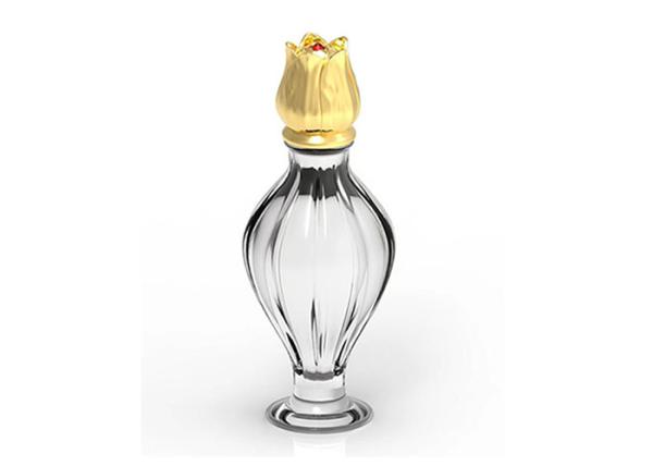 Fea 15Mm Creative Flower Zamac Metal Perfume Bottle Caps Luxury Universal