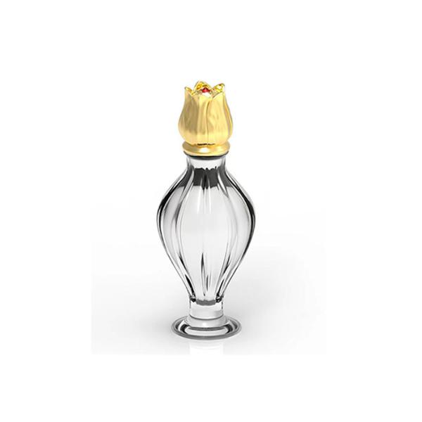 Fea 15Mm Creative Flower Zamac Metal Perfume Bottle Caps Luxury Universal