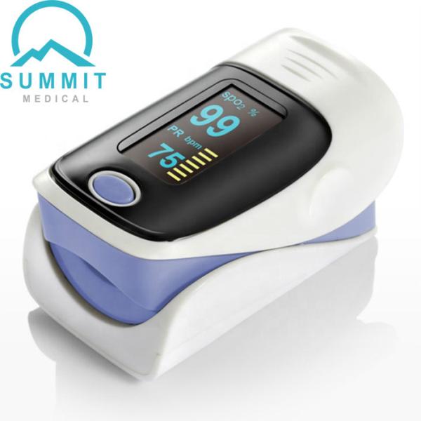 99% SpO2 4 Direction Adjustable Fingertip Pulse Oximeter With Plethysmograph