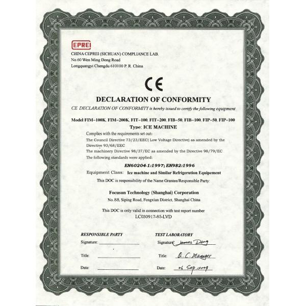 Machine à glace à bloc de refroidissement à saumure FIB-WHB à moteur de 10 tonnes pour système de refroidissement à l'eau