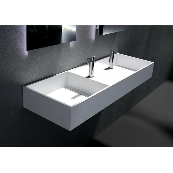 Chemical Resistance Wall Hung Basin Rectangular Wall Mount Sink