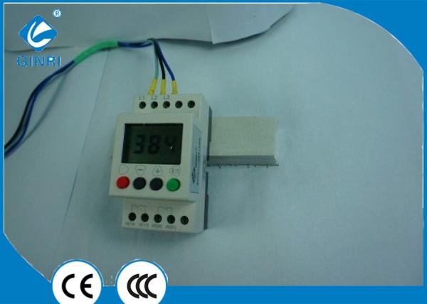 Digital Three Phase Voltage Monitoring Relay Over voltage protector AC380V 6A