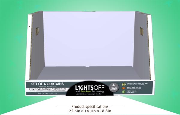 Pálete empilhável resistente do cartão de 350gsm CCNB que carrega pre