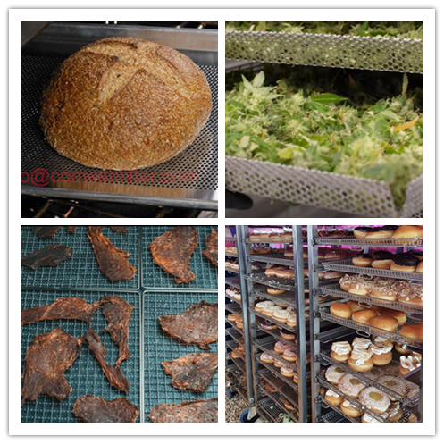 304 GRADE FDA Stainless Steel Mesh Tray For Food