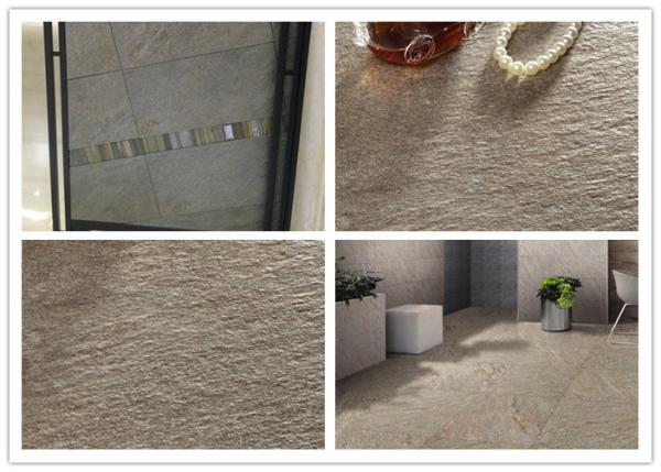 Sandstone Glazed Porcelain Tile Color Body Design 600x600 mm Grey Color