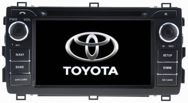 Ouchuangbo car radio multimedia android 7.1 Toyota Auris 2008-2011 with gps navi DDR3 2GB bluetooth music