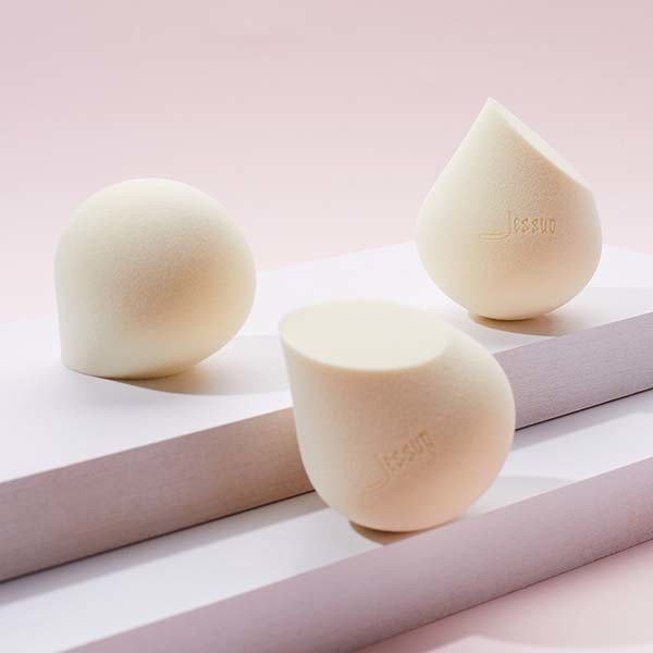 Latex Free Foam 16g Makeup Puff Sponge Vanilla Ice Cosmetic Powder Puff
