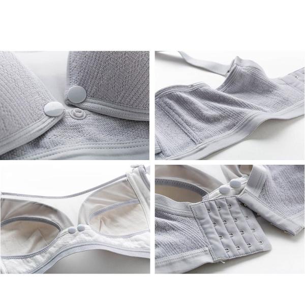 Seamless Pregnancy Nursing Bra Elastic Strap Breastfeeding Maternity Bra