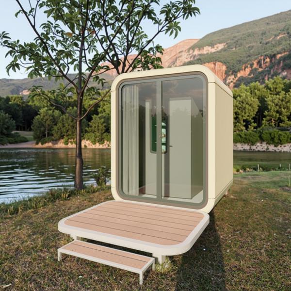 Movable Storage Container Capsule House For Cultural Tourism Real Estate Customized Prefabricated Building