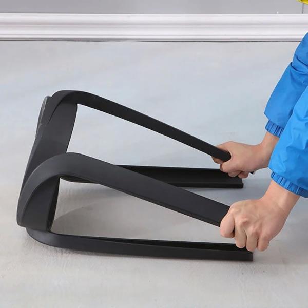 Rubber Chairs Stackable Dining Windmill Folded Plastic Stools for Home Functional and Stylish