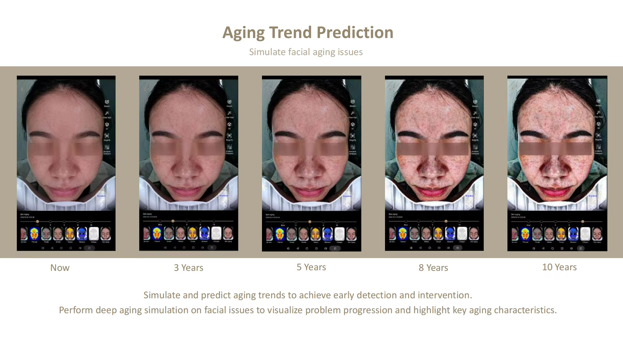 20MP HD Camera AI Magic 3D Mirror Moisture Detection Facial Scanner skin analyzer