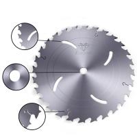 350 28T Lames de scie circulaires industrielles allemandes sans râteaux pour déchirer le bois