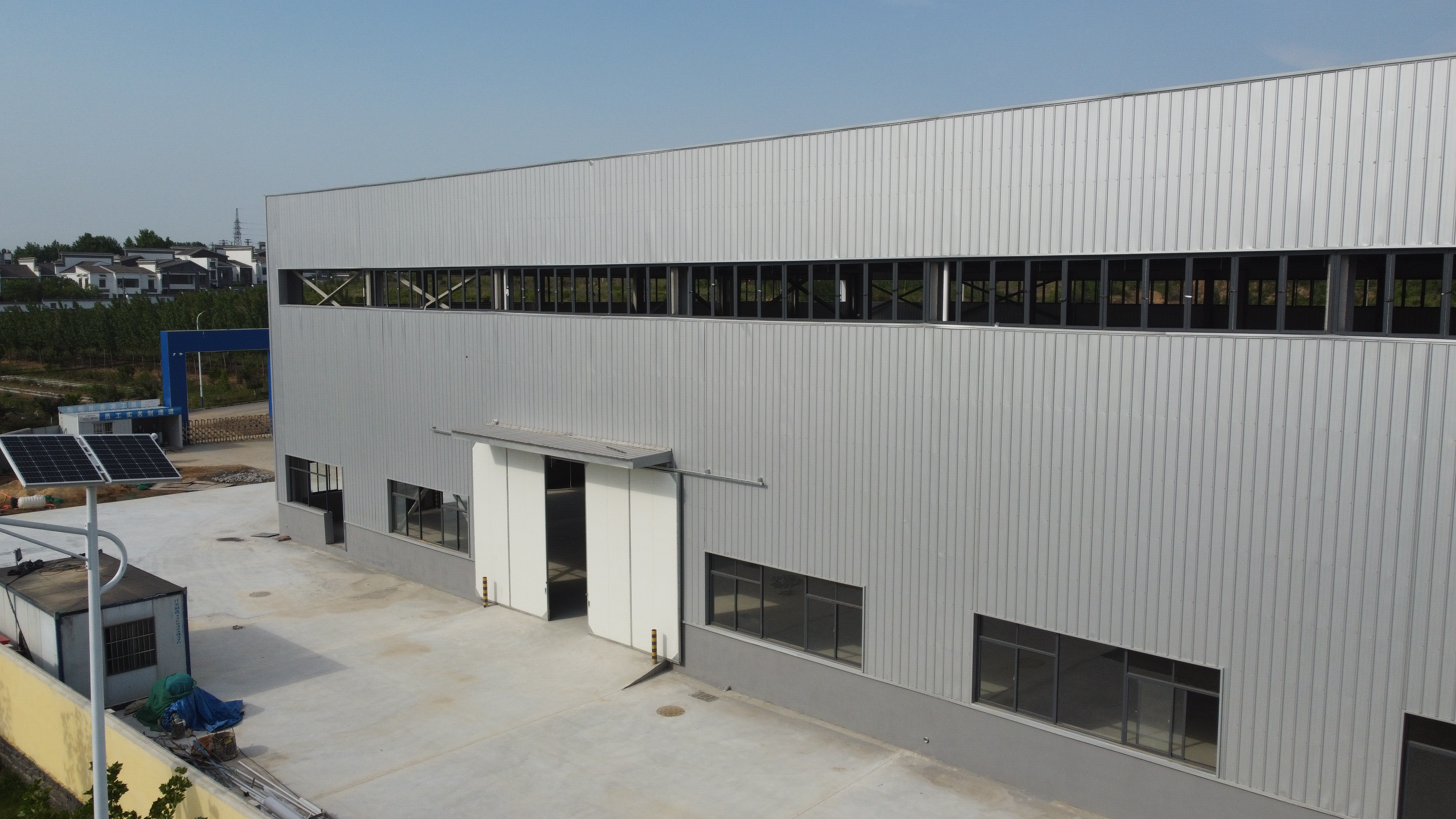 High Seismic Wind Resistant Prefabricated Steel Structure Building for Factory Storage