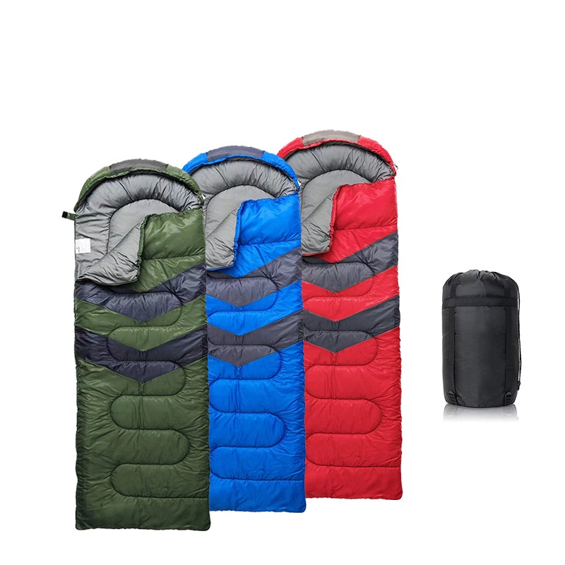 Factory Wholesale Customization 1.8kg sleeping bag winter -20 degree Cotton Canvas Sleeping Bag with Extra Layer all Season