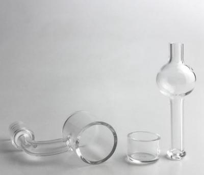 Prego de vidro do vidro de quartzo do homem do ponto de derretimento 1732°C 14mm da única alta temperatura de vidro do Banger