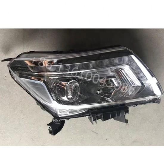 2016 Navara lámpara de cabeza con excelente función y material plástico ABS modificado