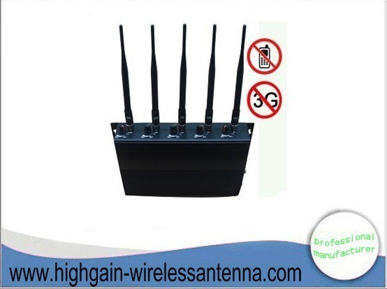 AC 110V Adjustable Mobile Phone Signal Jammer Breaker For CDMA / GSM