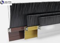 Le type bande de H de la Manche en métal de la poussière de flamme balaye le joint inférieur de porte en aluminium de support