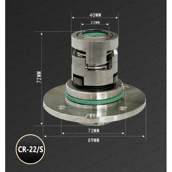 BERGMAN Заменить Grundfos GLF-CR-12 16 мм Три отверстия насос Механическая уплотнение CAR SIC TC VITON EPDM