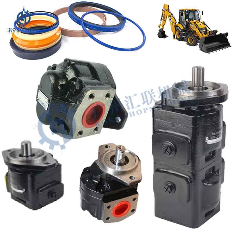 919/75002 Single Pump JCB 20/918300 20/925588 332/E6671 7029120023 20/903300 Gear Pump for JCB 3CX 4CX Backhoe Parts