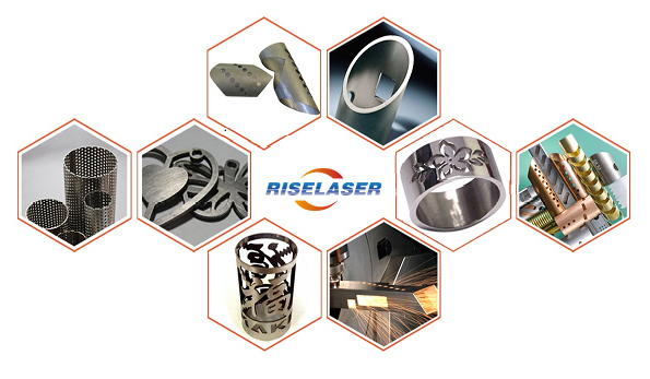 Dustproof Metal Tube Laser Cutting Machine , Safe Laser Cutting Machine