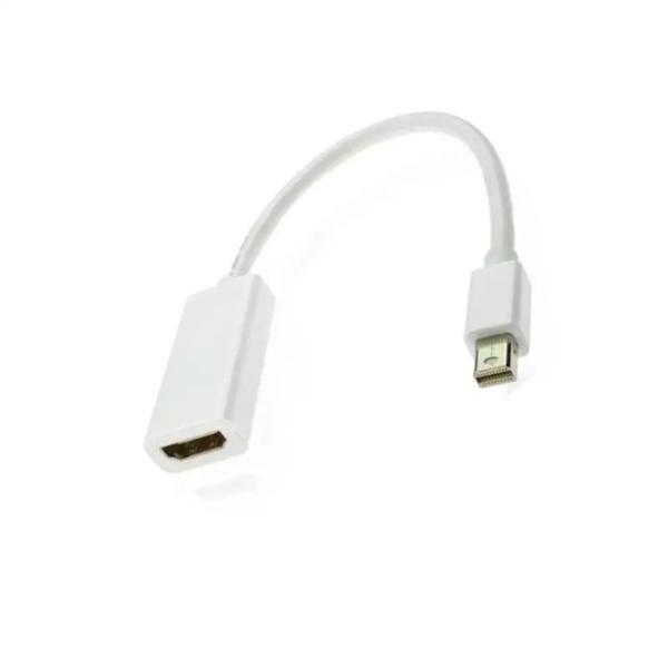 HDMI to Mini DP Adapter HDMI 2.0 Female to Mini Displayport 1.2 Male with HDCP 4K@60Hz Compatible for MacBook Pro MacBo