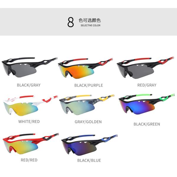 Outside Cycling Polarized Sports Sunglasses 4 Interchangeable Lenses