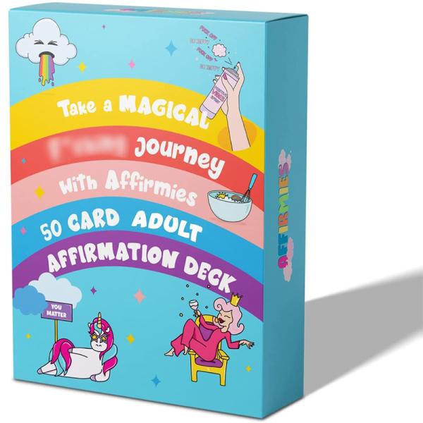 Recycled Deck Printing Positive Affirmation Educational Playing Cards Oem