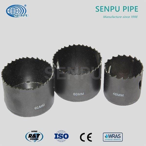 Heavy Duty Pipe Hole Saw Cutter 60mm 46mm Antirust Anti Vibration