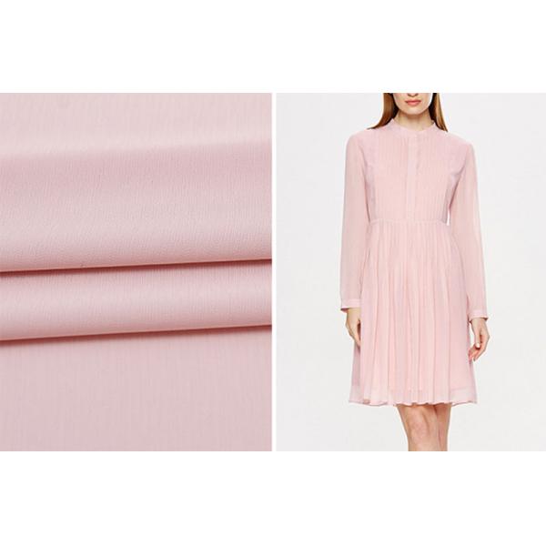 Multicolor крепируйте материал платья 108gsm ткани 150cm полиэстера краски связи шифоновый