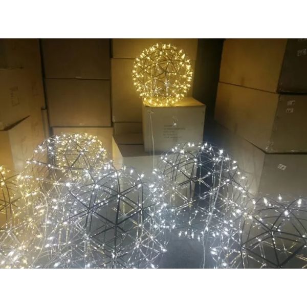 Modern Brief Loft Spark Ball LED Pendant Light  Raimond II Pendant（WH-AP-615）