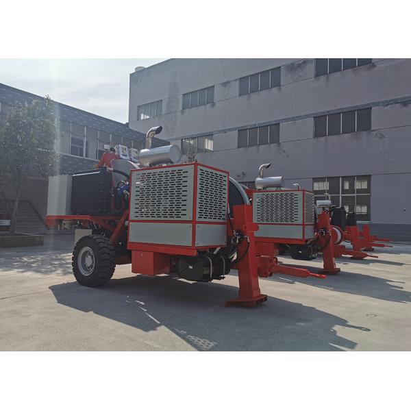 Линия трактор большой возвышенности 60KN надземная конструкции гидравлической тракции электрический