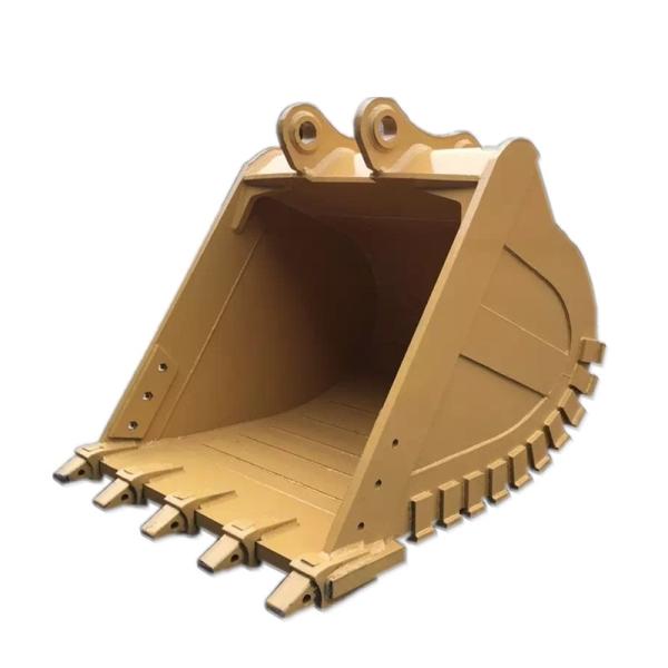 General Purpose Skid Steer Excavator Digging Bucket HARDOX Material With Teeth