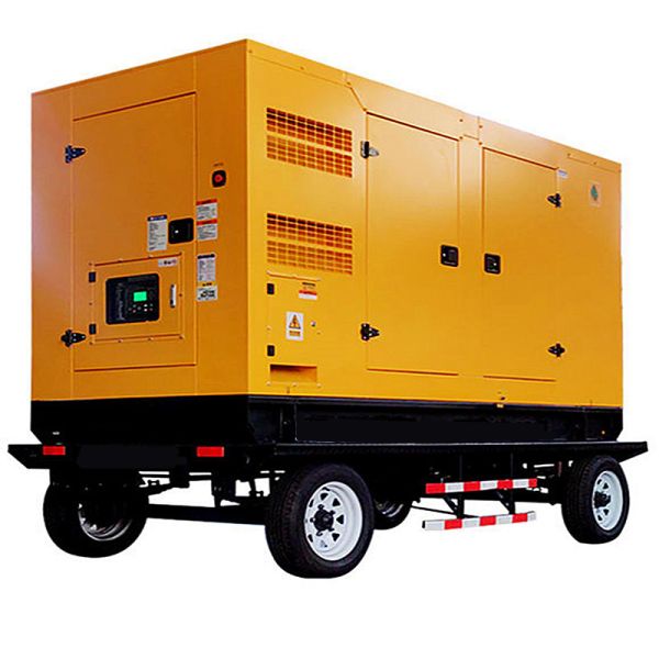 100KW Silent Diesel Generator Set 3 Phase Diesel Generator Trailer Mounted Diesel Generator